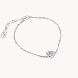 celeste bracelet- light sapphire dech. lily and rose